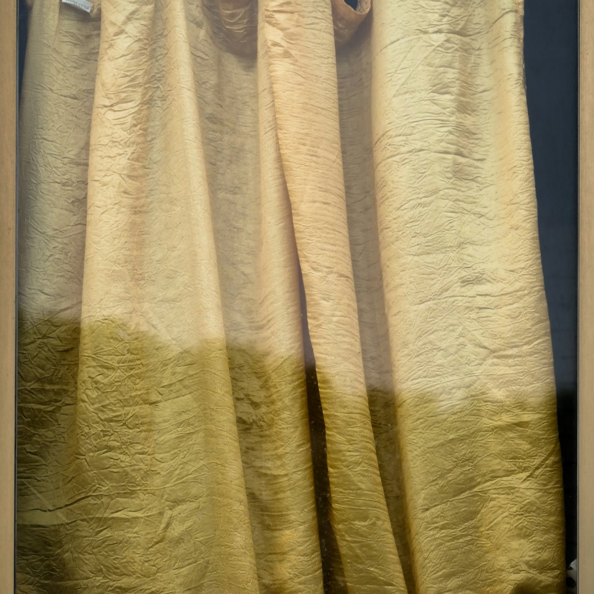a close-up of some curtains