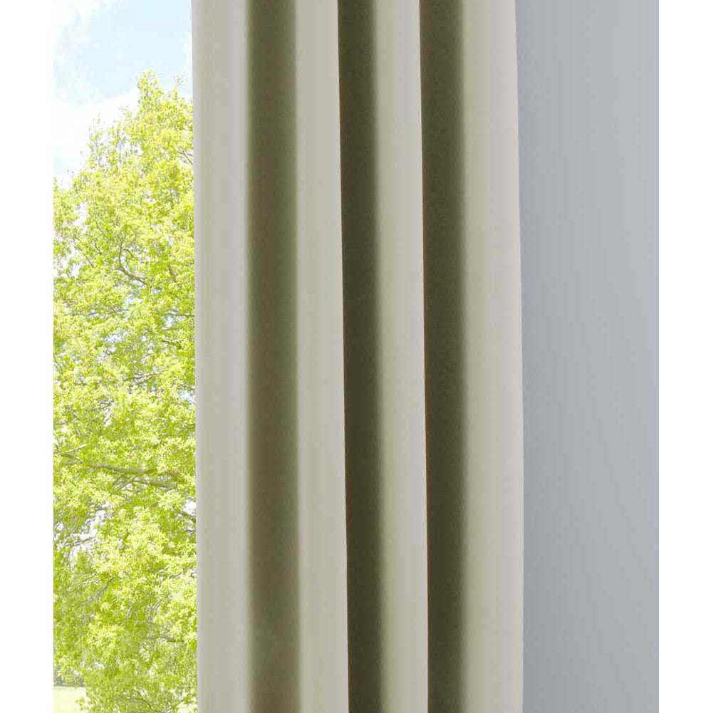 Vorhang Blickdicht »NewYork« 1er-Pack Thermo-Gardine Verdunkelungsvorhang Blackout Ösen schalldämmend UV-Schutz Raffhalter 201920600 Beige HxB 225x140 cm Vorhang 201920600beige | girdinenbox.com