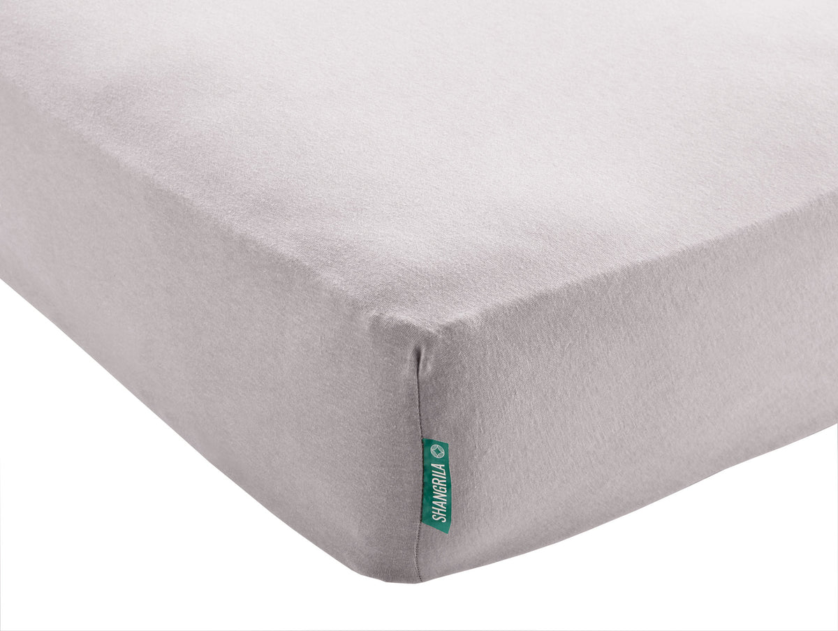 Spannbettlaken »Bremen« Bettlaken Bio Baumwolle Hautfreundlich für Boxpringbetten Matratzen bis 30 cm Höhe 202093 Stein BxL+H 180x200+30 cm Bettwäsche 202093stein_92209490-0a0d-452c-9180-fde108154221 | girdinenbox.com