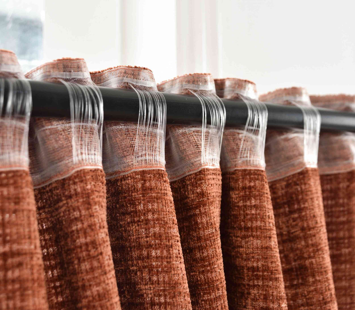 Vorhang Chenille Jacquard »RIGA« mit Multiband-Aufhängung Luxuriöser Stil für Ihr Zuhause 2023500 Vorhang Img1399_1 | girdinenbox.com