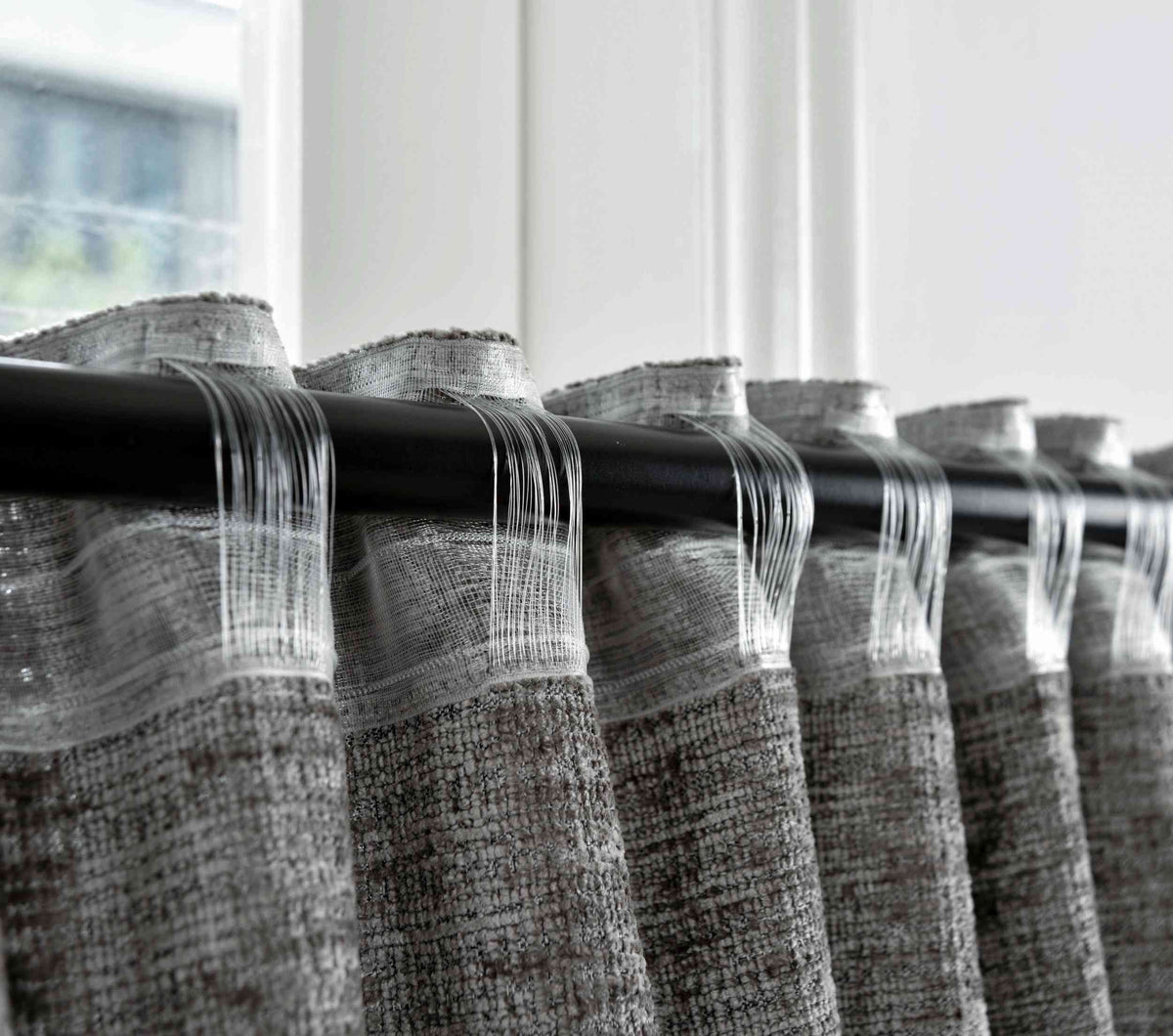 Vorhang Chenille Jacquard »RIGA« mit Multiband-Aufhängung Luxuriöser Stil für Ihr Zuhause 2023500 Vorhang Img1492 | girdinenbox.com