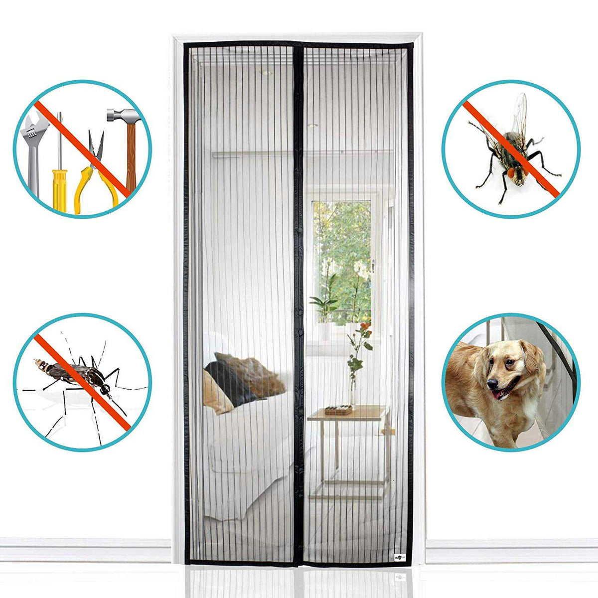 Magnet Tür Fliegengitter Insektenschutz HxB 210x90 cm Schwarz Ideal für Balkontür Kellertür Terassentür Einfache Klebemontage Haustiergeeignet Kinderfreundlich 20190724 Outdoor Produkte Magnet_Tur_Fliegengitter_Insektenschutz_HxB_210x90_cm_Schwarz_Ideal_fur_Balkontur_Kellertur_Terassentur_Einfache_Klebemontage_Haustiergeeignet_Kinderfreundlich_20190724_-_Gardinenbox._daea91f8-0b53-4136-8dca-716eeb74a5b6 | girdinenbox.com