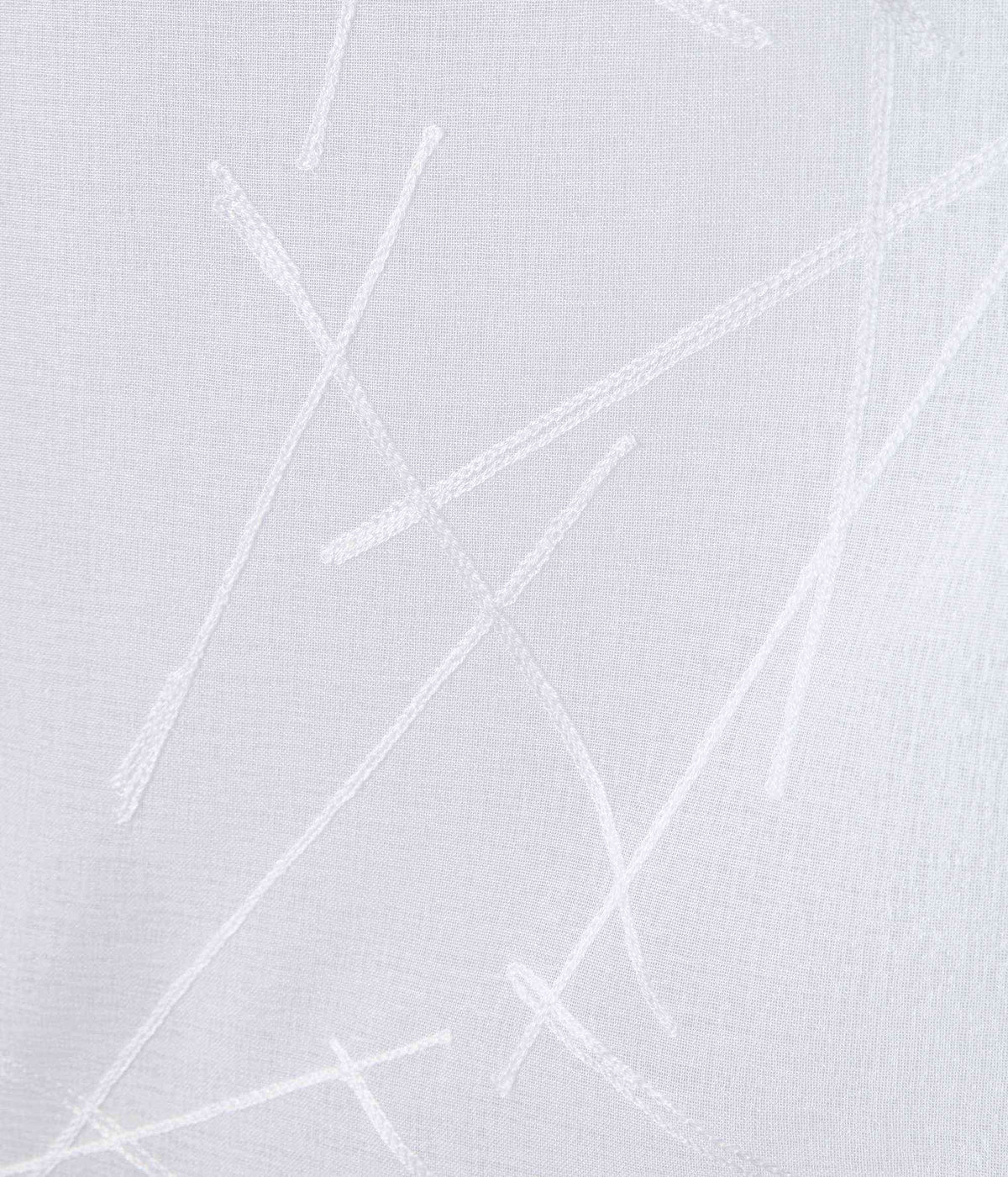 Gardine Ösen Schal Vorhang POMPEI Relief Stickerei Transparent Raffhalter 10000178 Gardinenschal 10000178_linie_weiss | girdinenbox.com