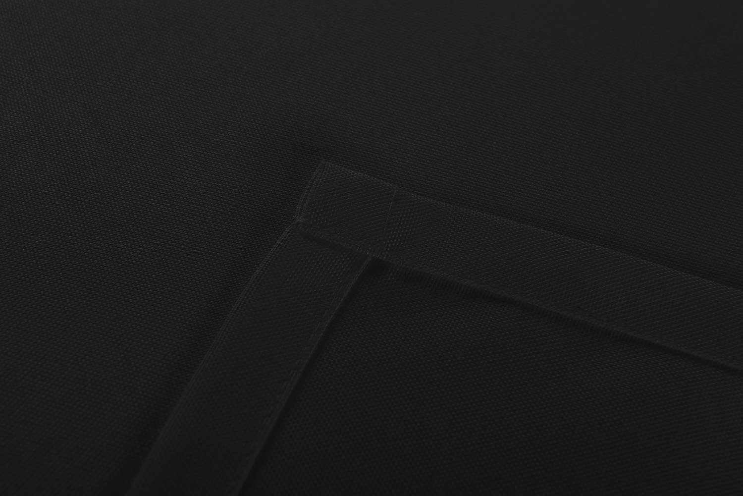 2er Pack Flächenvorhänge Schiebegardinen komplett Set Cationic blickdicht Leinen Optik natura seidenmatt Landhaus Stil 204411-2 Schiebegardine 10000265_fabric_schwarz_3 | girdinenbox.com