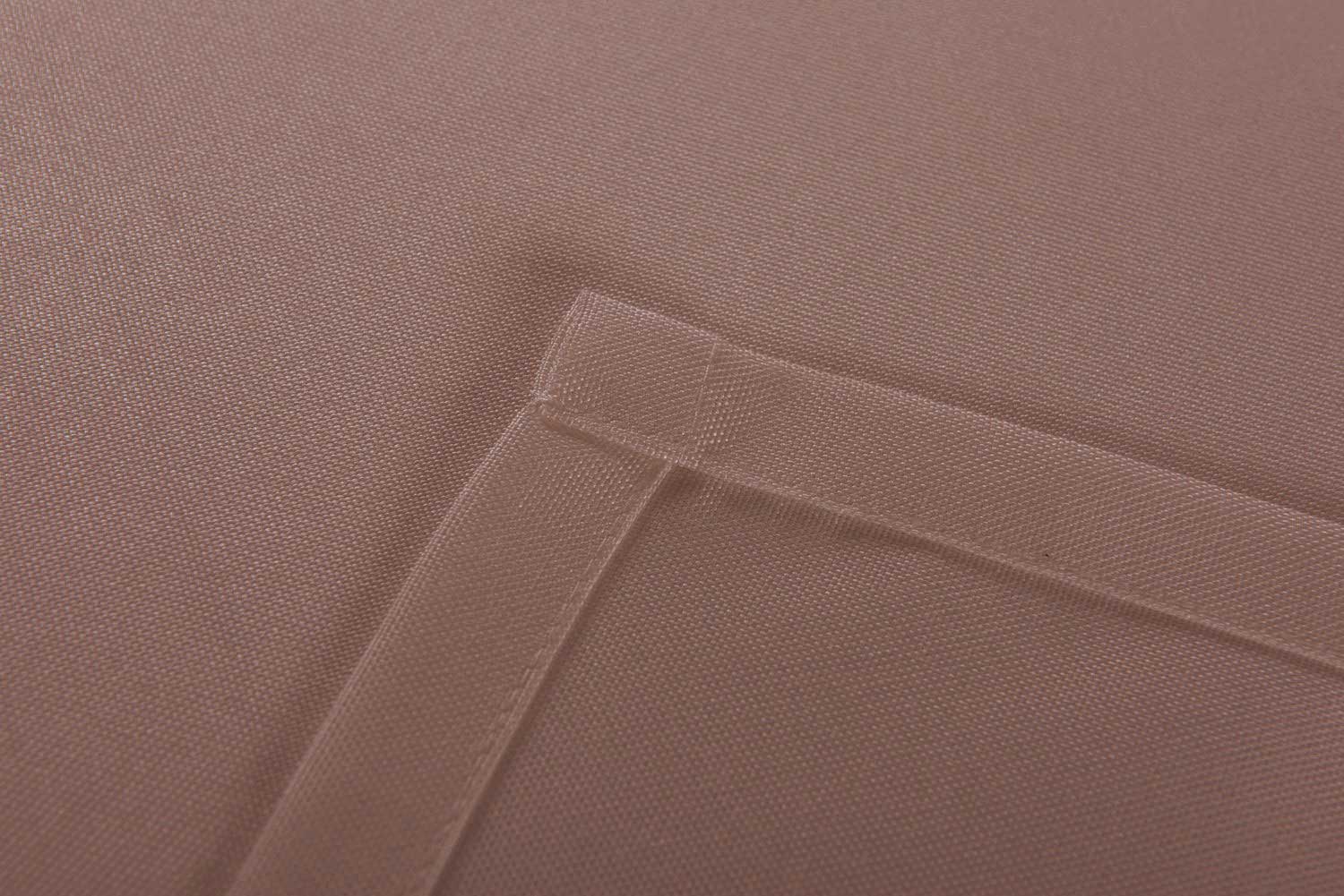 2er Pack Flächenvorhänge Schiebegardinen komplett Set Cationic blickdicht Leinen Optik natura seidenmatt Landhaus Stil 204411-2 Schiebegardine 10000265_fabric_taupe_3 | girdinenbox.com