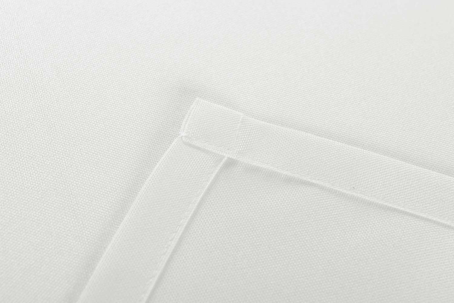 2er Pack Flächenvorhänge Schiebegardinen komplett Set Cationic blickdicht Leinen Optik natura seidenmatt Landhaus Stil 204411-2 Schiebegardine 10000265_fabric_weiss_3 | girdinenbox.com