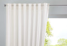 Vorhang Verdeckte Schlaufen Cationic »JENA« Blickdicht Leinen Optik Gardine Meliert Gardinenband mit Raffhalter 2019037 Creme HxB 225x140 cm Vorhang 2019037creme | girdinenbox.com