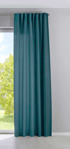 Vorhang Verdeckte Schlaufen Cationic »JENA« Blickdicht Leinen Optik Gardine Meliert Gardinenband mit Raffhalter 2019037 Vorhang 2019037smaragd_gruen-gerade_038949fd-7a2f-4ed0-af92-98762c3e5edd | girdinenbox.com