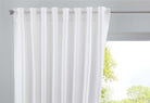 Vorhang Verdeckte Schlaufen Cationic »JENA« Blickdicht Leinen Optik Gardine Meliert Gardinenband mit Raffhalter 2019037 Weiß HxB 145x140 cm Vorhang 2019037weiss_78178fa8-ad82-4129-9109-185d0cc8f099 | girdinenbox.com