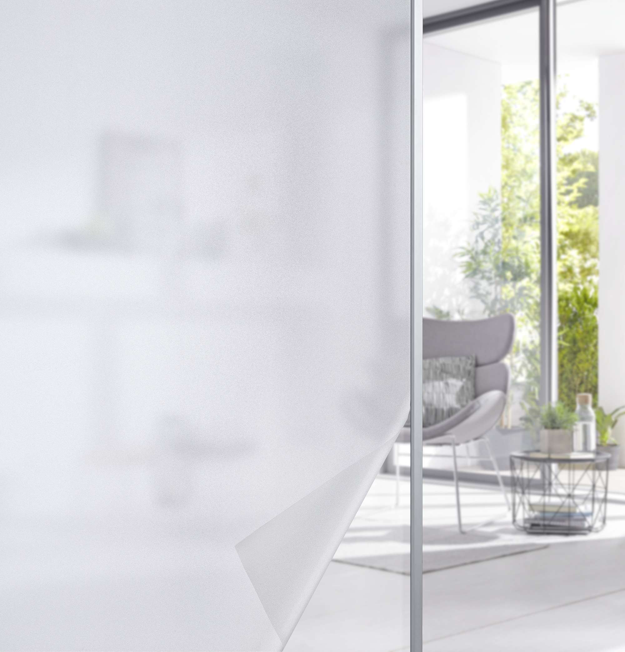 Fensterfolie selbsthaftend Sichtschutzfolie Anti-UV statische Haftung Folie selbstklebend 201916000 Milchglas 116x200 cm Folien 201916000milchglas_f90b38ad-f5a4-4ba7-840f-f83caaf64a75 | girdinenbox.com