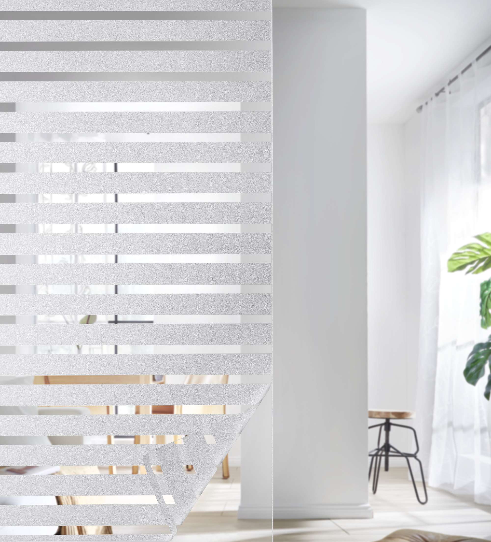 Fensterfolie selbsthaftend Sichtschutzfolie Anti-UV statische Haftung Folie selbstklebend 201916000 Streifen 25 mm 116x200 cm Folien 201916000streifen_25_mm_e1c960f5-d58b-40f0-849c-e85975278545 | girdinenbox.com