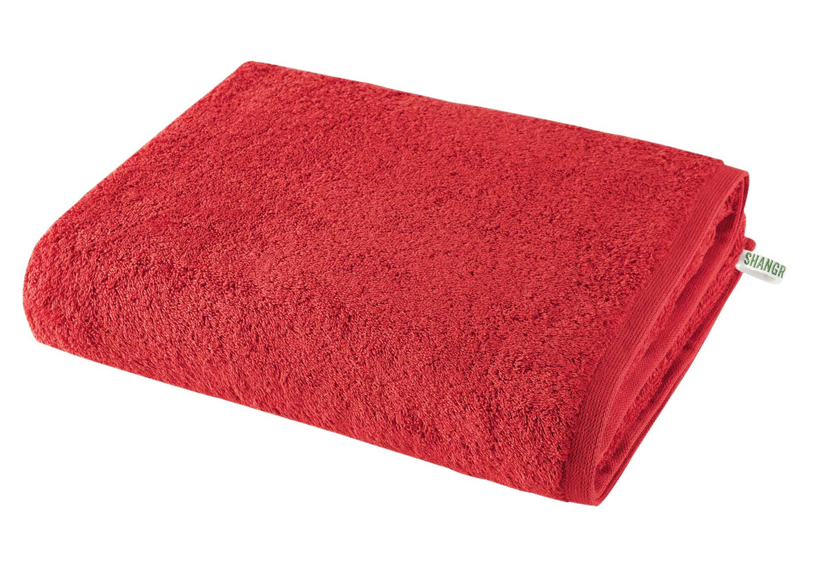 Frottee Waschlappen Handtuch Saunatuch »Montreal« 100% Bio Baumwolle 500 g/m² Nachhaltig Rot Saunatuch 100x150 cm Frottee 2020104rot_9daaa385-263c-462c-9050-46fad9e89efb | girdinenbox.com