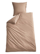 Bio Baumwolle Bettwäsche Set »Bremen« Kissenbezug Bettbezug Reißverschluss Hautfreundlich 202091 Taupe BxL 135x200 cm Bettwäsche 202091taupe | girdinenbox.com