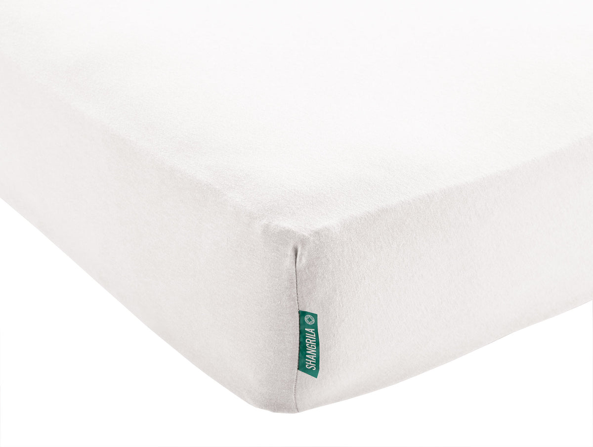 Spannbettlaken »Bremen« Bettlaken Bio Baumwolle Hautfreundlich für Boxpringbetten Matratzen bis 30 cm Höhe 202093 Weiß BxL+H 180x200+30 cm Bettwäsche 202093weiss_49ed05c6-b619-41b7-9a61-3ee21dbf3628 | girdinenbox.com