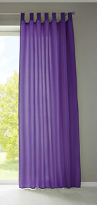 1er Set Vorhang Schal Schlaufen »Berlin« Microsatin Lichtdurchlässig Kräuselband Uni Matt 20400N Lila HxB 225x140 cm Gardinenschal 20400Nlila_708d3c34-f6d1-4f7e-a9ff-1c7356df66cf | girdinenbox.com