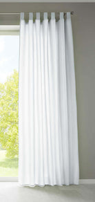 1er Set Vorhang Schal Schlaufen »Berlin« Microsatin Lichtdurchlässig Kräuselband Uni Matt 20400N Weiß HxB 225x140 cm Gardinenschal 20400Nweiss_9ef955ca-f0a3-4514-b618-a5e74cf439f8 | girdinenbox.com