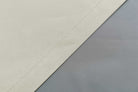 1er Set Vorhang Schal Schlaufen »Berlin« Microsatin Lichtdurchlässig Kräuselband Uni Matt 20400N Gardinenschal 20400_detail_creme_2 | girdinenbox.com