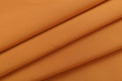 1er Set Vorhang Schal Schlaufen »Berlin« Microsatin Lichtdurchlässig Kräuselband Uni Matt 20400N Gardinenschal 20400_detail_orange_1 | girdinenbox.com