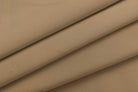 1er Set Vorhang Schal Schlaufen »Berlin« Microsatin Lichtdurchlässig Kräuselband Uni Matt 20400N Gardinenschal 20400_detail_sand_1 | girdinenbox.com