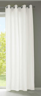 1er Set Vorhänge Schal Ösen »Berlin« Microsatin Lichtdurchlässig Uni Matt 20405N Creme HxB 225x140 cm Vorhang 20405Ncreme_0f12843e-b1e2-4227-ba15-dfb6e03c9c6f | girdinenbox.com
