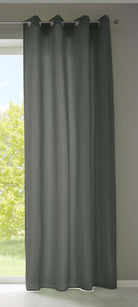 1er Set Vorhänge Schal Ösen »Berlin« Microsatin Lichtdurchlässig Uni Matt 20405N Dunkelgrau HxB 225x140 cm Vorhang 20405Ndunkelgrau_49b0d5aa-f950-4569-b7d4-4fd8457260bd | girdinenbox.com