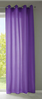 1er Set Vorhänge Schal Ösen »Berlin« Microsatin Lichtdurchlässig Uni Matt 20405N Lila HxB 225x140 cm Vorhang 20405Nlila_38c534d8-b92f-4e55-b6e0-e466a7237dc1 | girdinenbox.com
