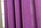 Vorhang Schal verdeckte Schlaufen >>Cationic<< blickdicht Leinen Optik natura seidenmatt (HxB) Landhaus Stil 20440 Vorhang 20440_fuchsia_8 | girdinenbox.com