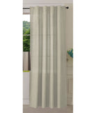 Vorhang Schal verdeckte Schlaufen >>Cationic<< blickdicht Leinen Optik natura seidenmatt (HxB) Landhaus Stil 20440 Sand Vorhang 20440sand | girdinenbox.com