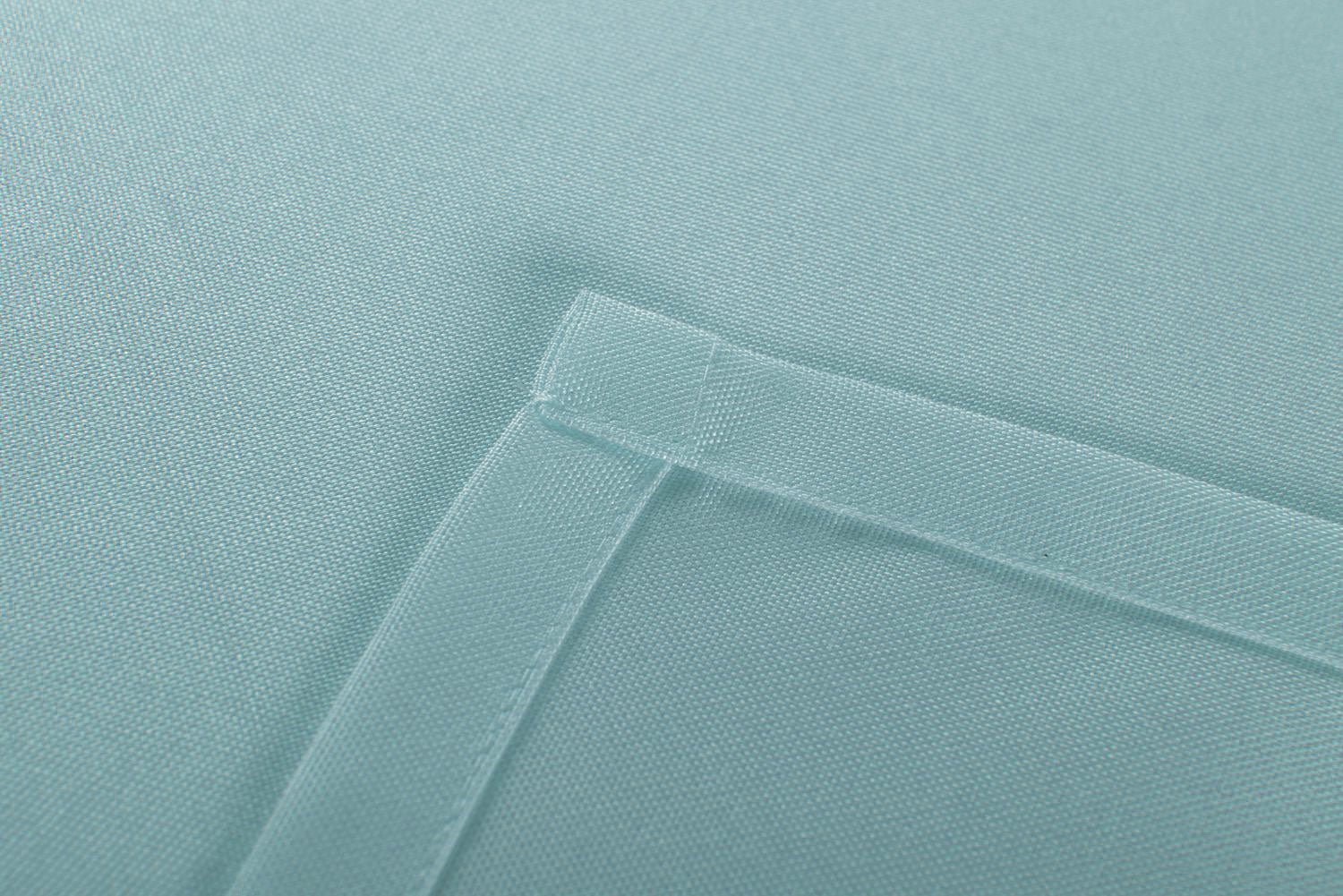 2er Pack Flächenvorhänge Schiebegardinen komplett Set Cationic blickdicht Leinen Optik natura seidenmatt Landhaus Stil 204411-2 Schiebegardine 204411_detail_3-aqua | girdinenbox.com