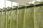 Vorhang Schal verdeckte Schlaufen >>Linene<< blickdicht Leinen Optik Natur Grobfaser (HxB) Lanhaus Stil schwere Qualität 20445 Vorhang 20445_grAn_2 | girdinenbox.com