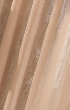 Vorhang Schal verdeckte Schlaufen >>Linene<< blickdicht Leinen Optik Natur Grobfaser (HxB) Lanhaus Stil schwere Qualität 20445 Vorhang 20445_sand_d4 | girdinenbox.com
