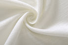 Vorhang Schal verdeckte Schlaufen >>Linene<< blickdicht Leinen Optik Natur Grobfaser (HxB) Lanhaus Stil schwere Qualität 20445 Vorhang 20445_weiss_2 | girdinenbox.com