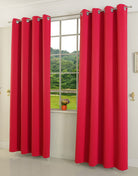 Verdunkelungsvorhang Ösen matt uni Farben blickdicht Blackout 20600 Rot 245x135 (HxB) Vorhang 20600rot_6fa4a54c-c330-4bae-8120-75090c842d33 | girdinenbox.com