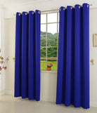 Verdunkelungsvorhang Ösen matt uni Farben blickdicht Blackout 20600 Royalblau 175x135 (HxB) Vorhang 20600royalblau | girdinenbox.com