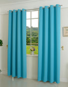 Verdunkelungsvorhang Ösen matt uni Farben blickdicht Blackout 20600 Türkis 245x135 (HxB) Vorhang 20600tuerkis_429eb3dd-db0d-473a-8451-11e1ed0b60d6 | girdinenbox.com