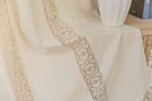 2er Set Vorhang Ösen »Osaka« HxB 245x140 cm Creme 100% Baumwolle Linenlook Makrameespitze Bommeln Raffhalter Gardinen Vorhang 3F3A7223_96d87642-453f-4295-b7ab-f8623376f2f1 | girdinenbox.com