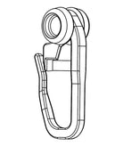 100 Gardinenröllchen, Rollringe, Universalhaken, Gardinengleiter - Leise und Effiziente Gleiter für Innenlaufschienen und -stangen | Made in Germany | Ø8mm x 8mm x 27mm 20231000 Gardinen Zubehör 47595482546440_4b44d52d-9cf7-430a-bc6a-2dc2debd7b3f | girdinenbox.com
