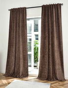 2er Set Vorhänge Chenille Jacquard »RIGA« mit Multiband-Aufhängung Luxuriöser Stil für Ihr Zuhause 2023500-2 Braun Vorhang Set 47595883528456_4ef643a3-d2cd-4395-b156-038420878c57 | girdinenbox.com