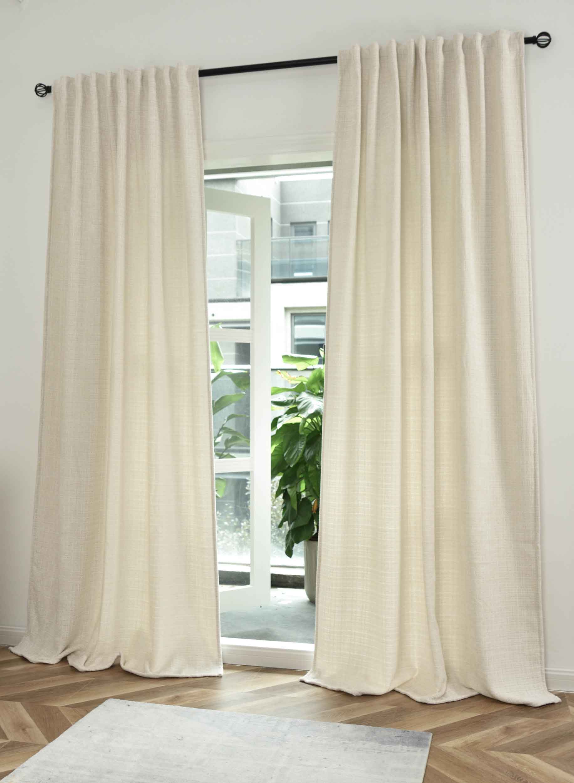2er Set Vorhänge Chenille Jacquard »RIGA« mit Multiband-Aufhängung Luxuriöser Stil für Ihr Zuhause 2023500-2 Beige Vorhang Set 47595891458312_b3d0ef2a-2ae4-4e49-8b22-7323bea71e98 | girdinenbox.com