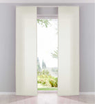 2er Pack Flächenvorhänge Schiebegardinen komplett Set Cationic blickdicht Leinen Optik natura seidenmatt Landhaus Stil 204411-2 Creme Schiebegardine Fl_chenvorh_nge_creme | girdinenbox.com