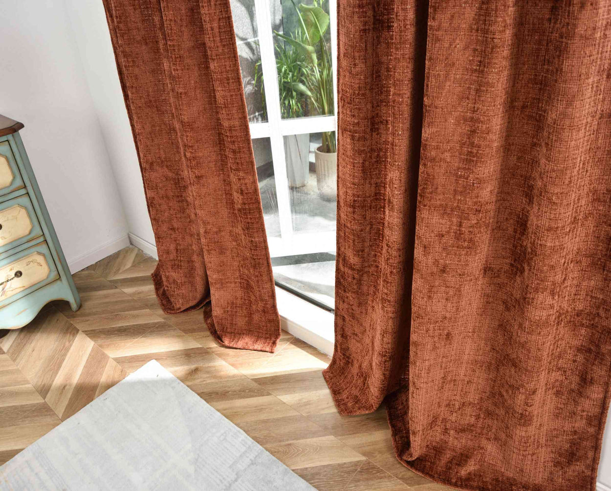 Vorhang Chenille Jacquard »RIGA« mit Multiband-Aufhängung Luxuriöser Stil für Ihr Zuhause 2023500 Vorhang Img1384_1 | girdinenbox.com