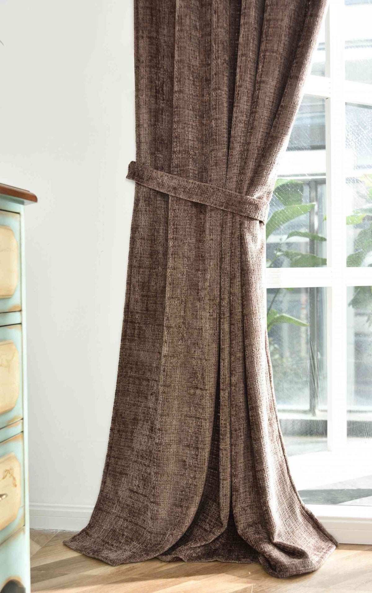 Vorhang Chenille Jacquard »RIGA« mit Multiband-Aufhängung Luxuriöser Stil für Ihr Zuhause 2023500 Vorhang Img1435 | girdinenbox.com