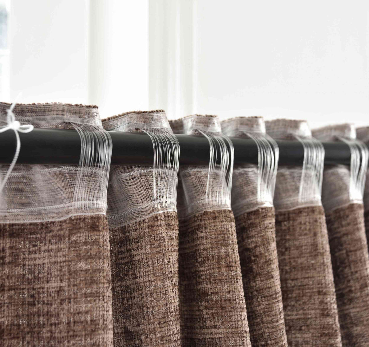Vorhang Chenille Jacquard »RIGA« mit Multiband-Aufhängung Luxuriöser Stil für Ihr Zuhause 2023500 Vorhang Img1441 | girdinenbox.com