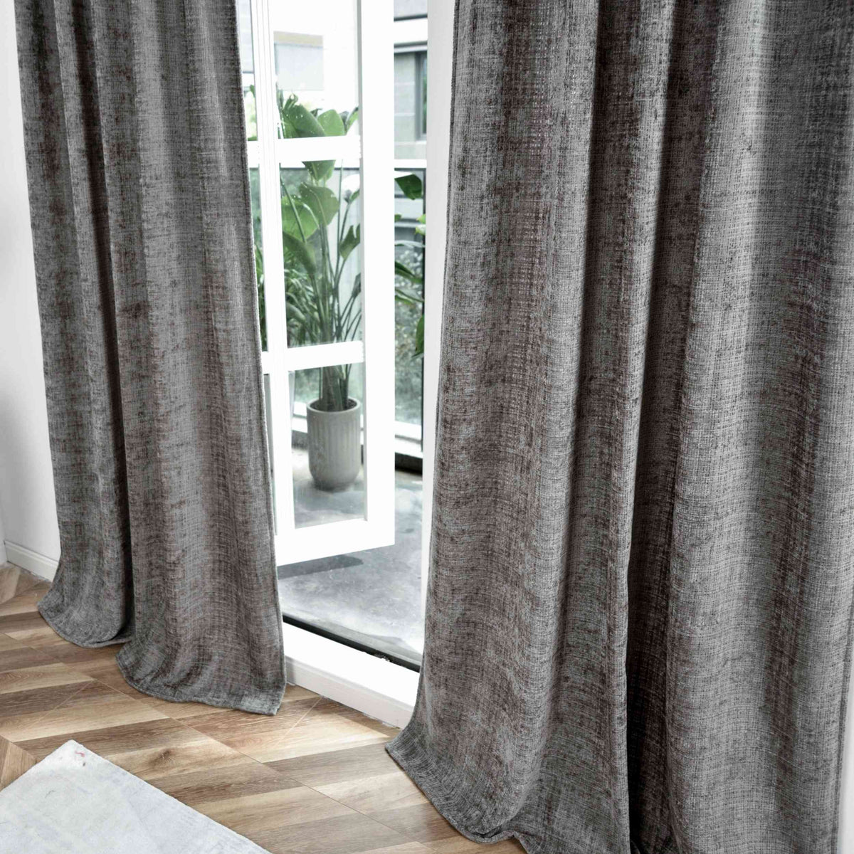 Vorhang Chenille Jacquard »RIGA« mit Multiband-Aufhängung Luxuriöser Stil für Ihr Zuhause 2023500 Vorhang Img1479 | girdinenbox.com
