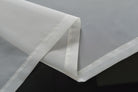 Doppel Raffrollo Palma Microsatin matt Voile Faltgardinen Faltrollo Schlaufenrollo mit Universalgardinenband 20410 Raffrollo Img29921 | girdinenbox.com