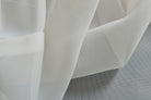 Doppel Raffrollo Palma Microsatin matt Voile Faltgardinen Faltrollo Schlaufenrollo mit Universalgardinenband 20410 Raffrollo Img29925 | girdinenbox.com