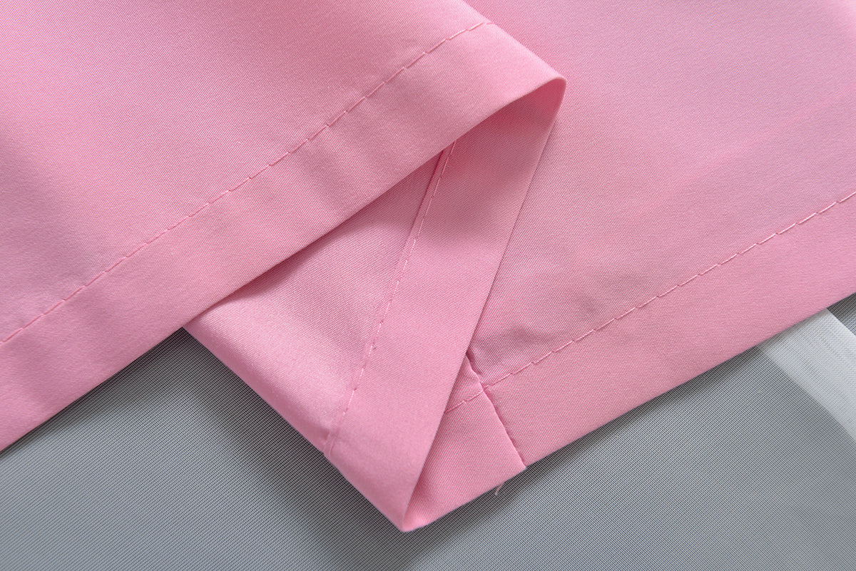 Doppel Raffrollo Palma Microsatin matt Voile Faltgardinen Faltrollo Schlaufenrollo mit Universalgardinenband 20410 Raffrollo Img29951 | girdinenbox.com