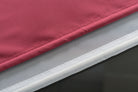Doppel Raffrollo Palma Microsatin matt Voile Faltgardinen Faltrollo Schlaufenrollo mit Universalgardinenband 20410 Raffrollo Img29973 | girdinenbox.com