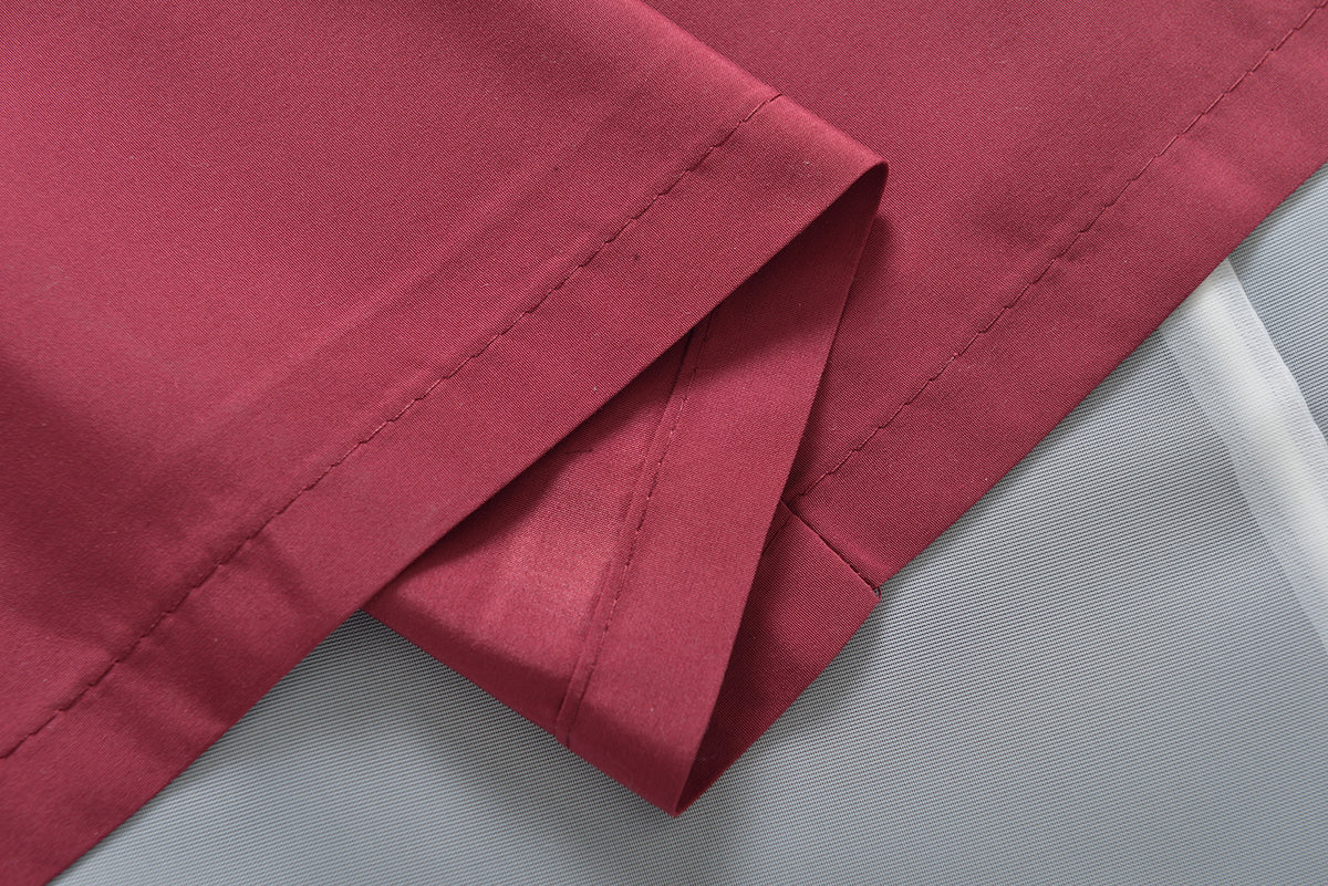 Doppel Raffrollo Palma Microsatin matt Voile Faltgardinen Faltrollo Schlaufenrollo mit Universalgardinenband 20410 Raffrollo Img29977 | girdinenbox.com