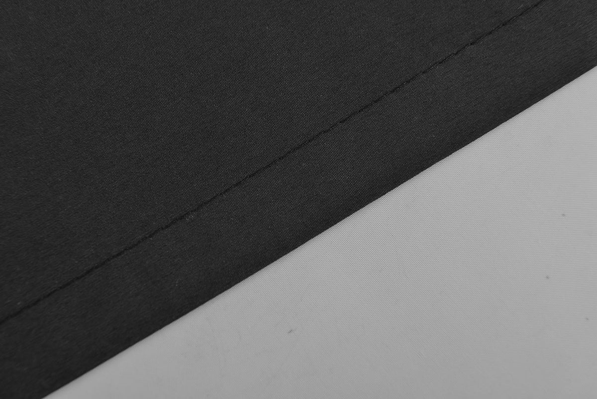 Doppel Raffrollo Palma Microsatin matt Voile Faltgardinen Faltrollo Schlaufenrollo mit Universalgardinenband 20410 Raffrollo Img30006 | girdinenbox.com